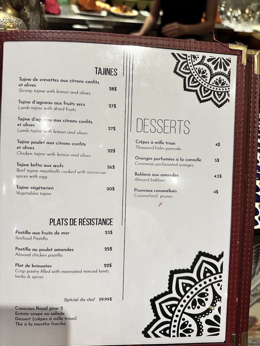 Menu L'olive Noire-1