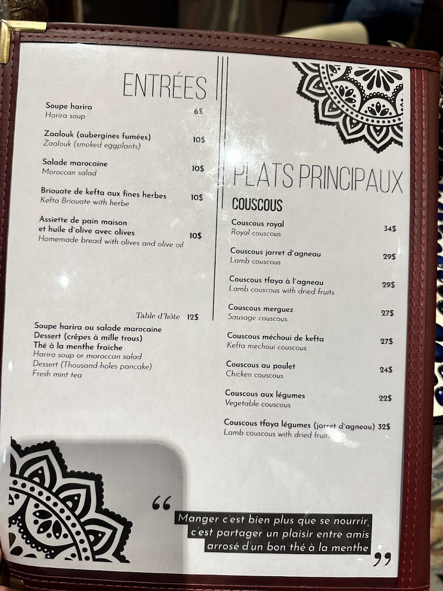 Menu L'olive Noire-2